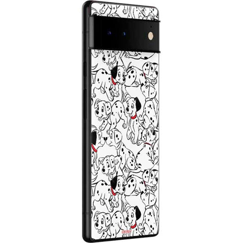 Disney 101 Dalmatians Pattern Google Pixel 6 Pro Skin
